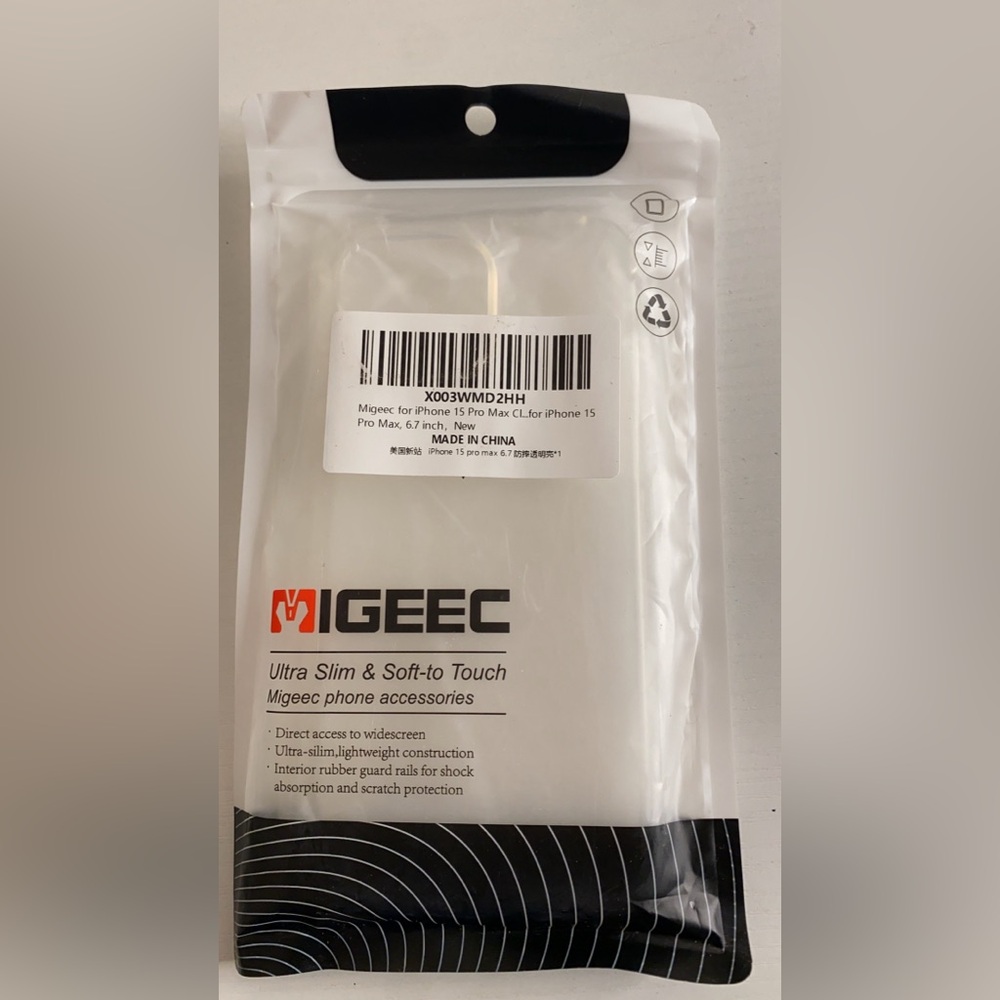 Clear Case For iPhone 15 Pro Max 6.7inch